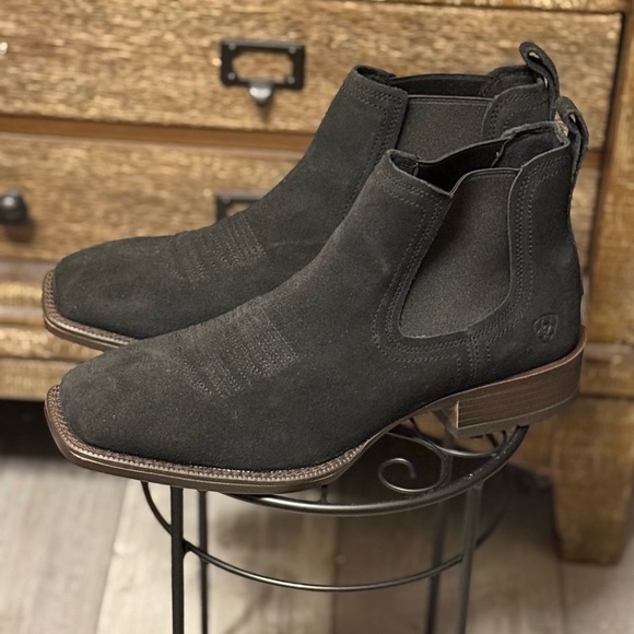 Ariat Other - Ariat Men's Dark Suede Chelsea Boots
